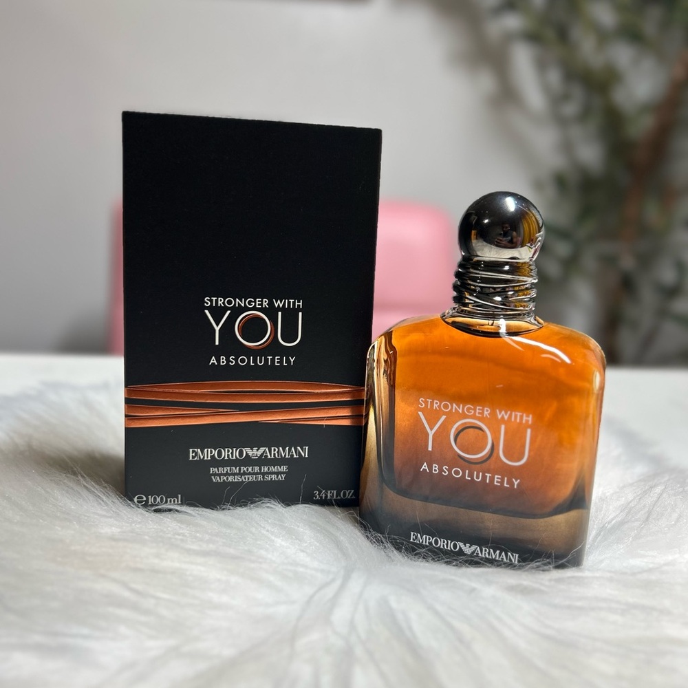 Emporio Armani Stronger With You Absolutely - Amber and Black